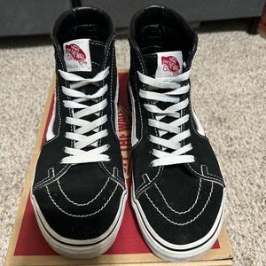 classic sk8 high high top vans 🖤